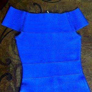 Guess by  Marciano Blue Dress bandage
